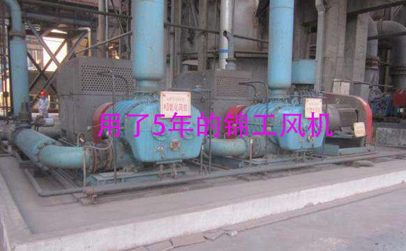 用了5年的脫硫氧化風(fēng)機(jī)